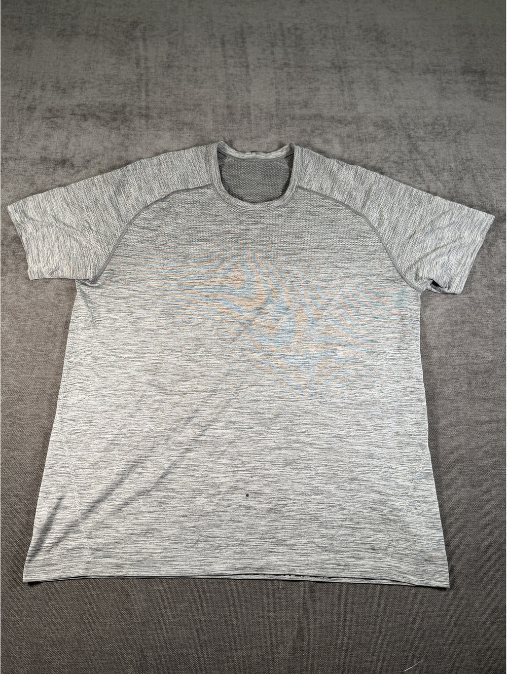 Lululemon Metal Vent Tech Short Sleeve Tee Heathered Grey Athletic Shirt